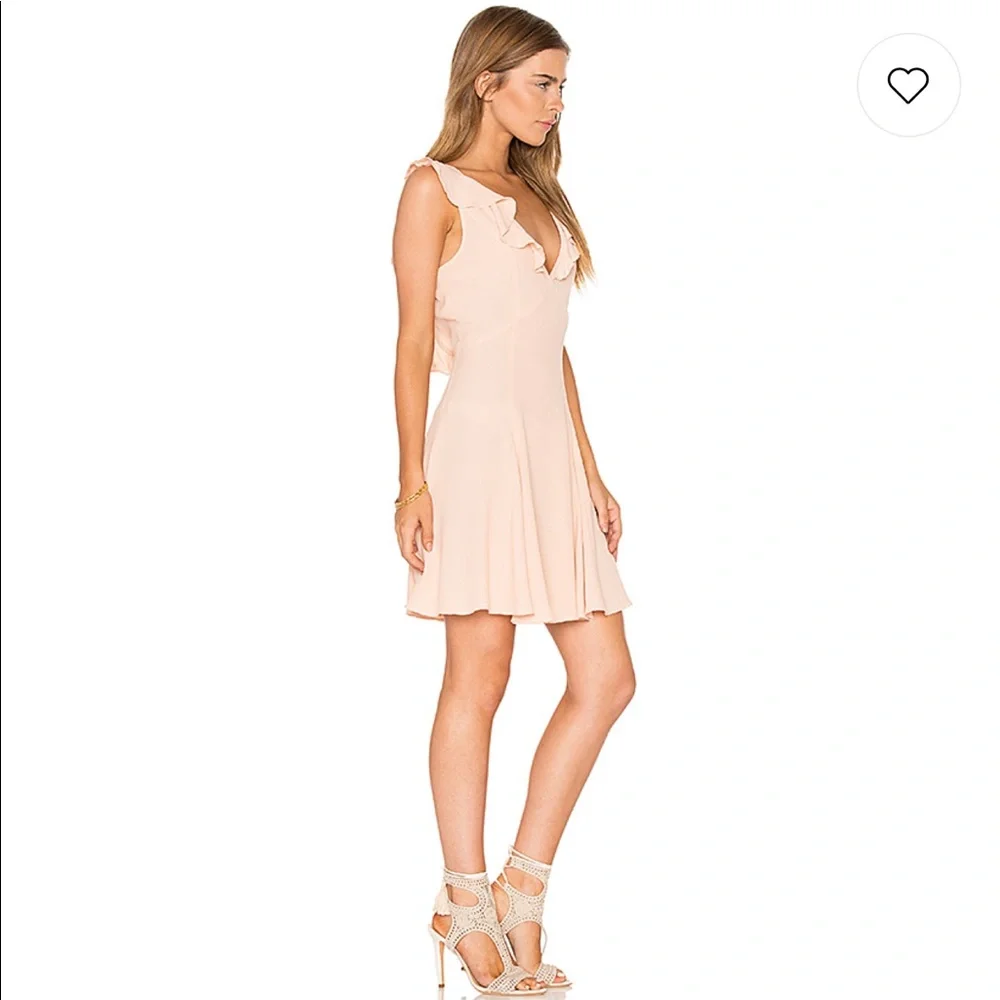 Privacy Please POLK RUFFLE DRESS Small - Picture 3 of 5